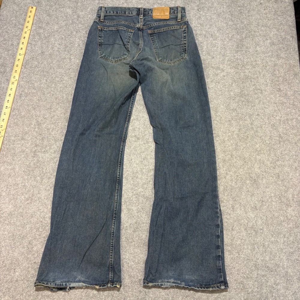 American Eagle Outfitters Mens Bootcut Jeans 28x32 Medium Wash Blue Denim